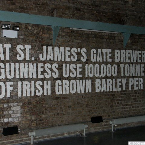2006-dublin_0050 eCard versenden / [Tag 3 (07-08)] Besichtigung Guinness Brauerei