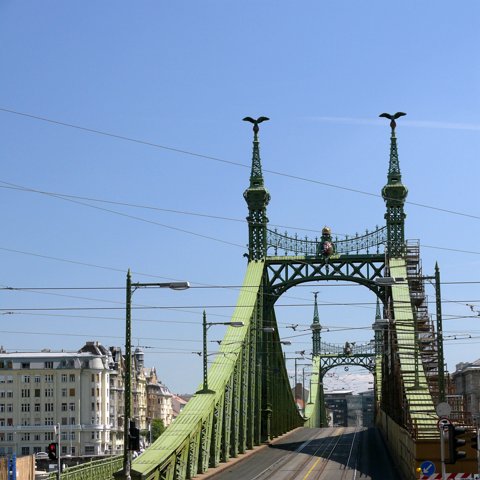 2007-budapest_0049 eCard versenden / [Tag 2 (01-07)] Szabadság híd (Freiheitsbrücke)